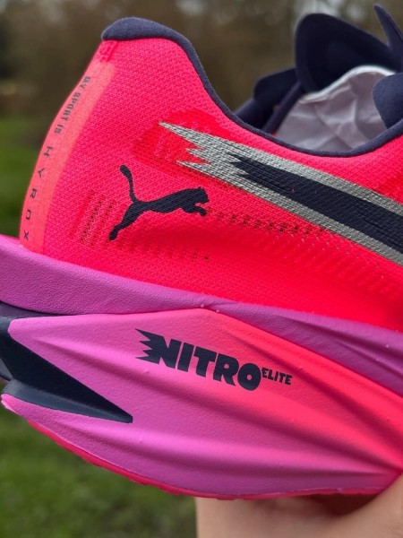 Puma Deviate Nitro Elite 4 Hyrox Pure Pink - Taille 39