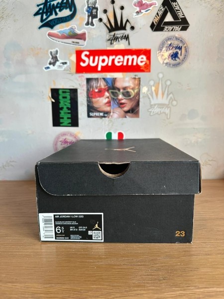Air Jordan 1 Low blue black / bleu noir
