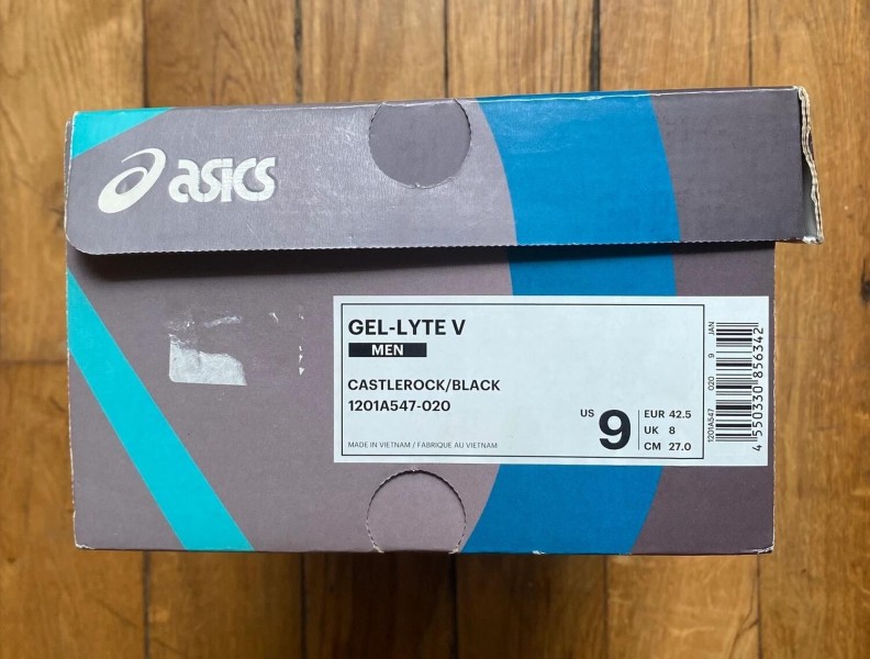 Asics gel-lyte 5 kith leatherback 1201A547-020