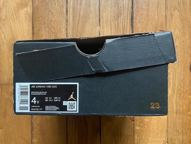 Jordan 1 mid pollen (gs) 554725-177