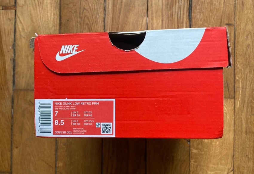 Nike dunk low retro prm vast grey DD8338-001
