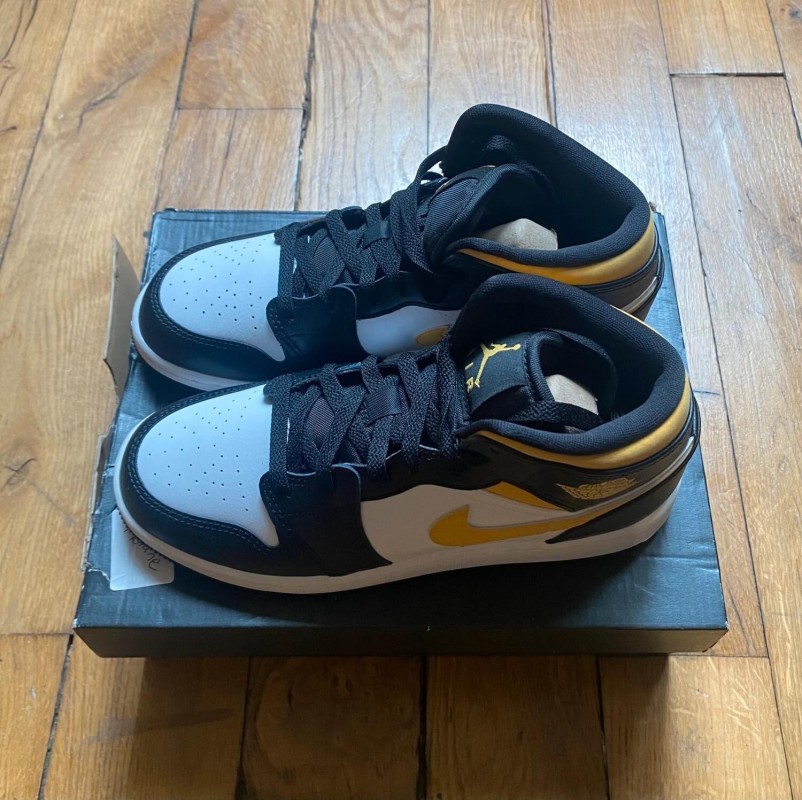 Jordan 1 mid pollen (gs) 554725-177 2