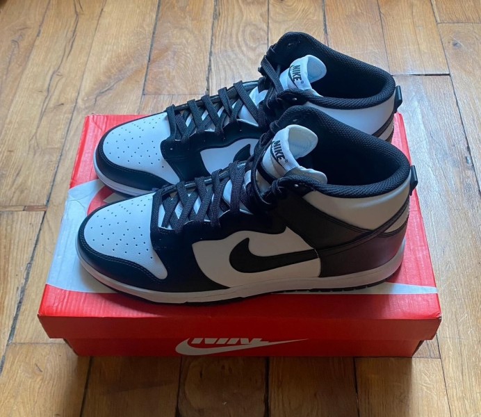 Nike dunk high retro black panda (2021) DD1399-105