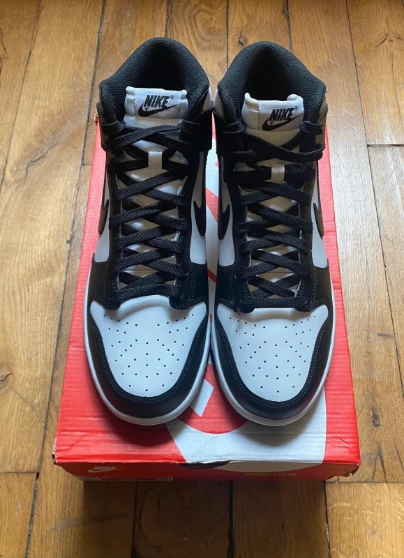 Nike dunk high retro black panda (2021) DD1399-105 2