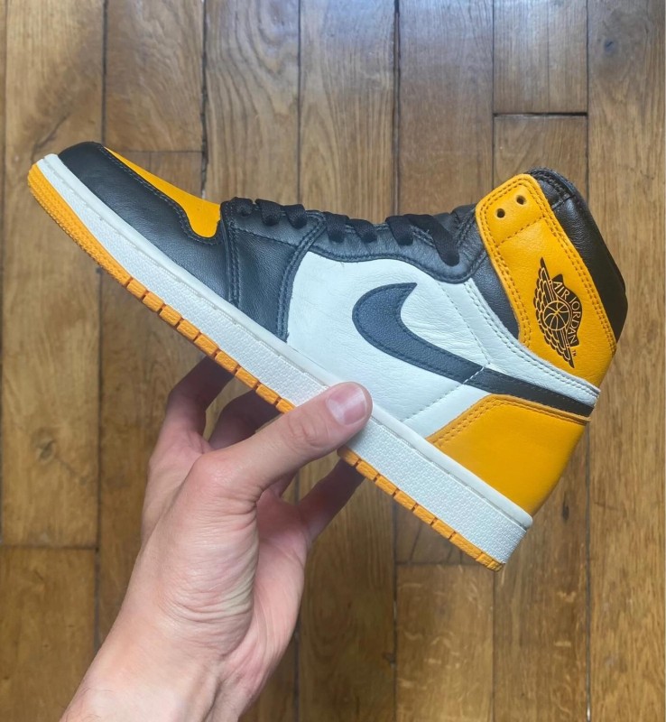 Jordan 1 high retro OG taxi yellow 555088-711