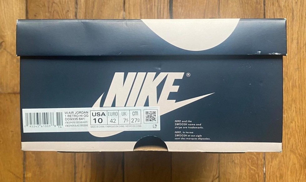 Jordan 1 high retro og atmosphere (w) DD9335-641