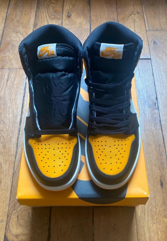 Jordan 1 high retro OG taxi yellow 555088-711 2