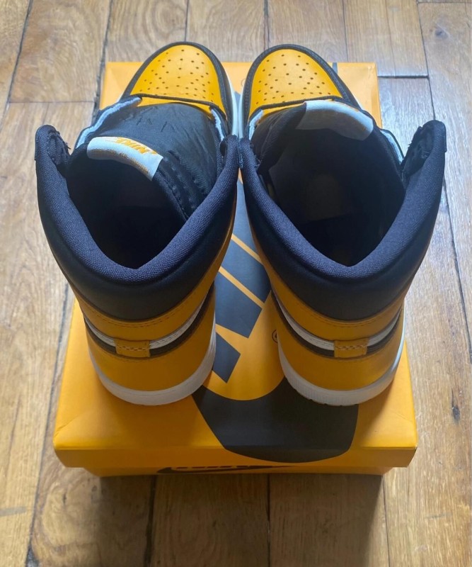Jordan 1 high retro OG taxi yellow 555088-711 2