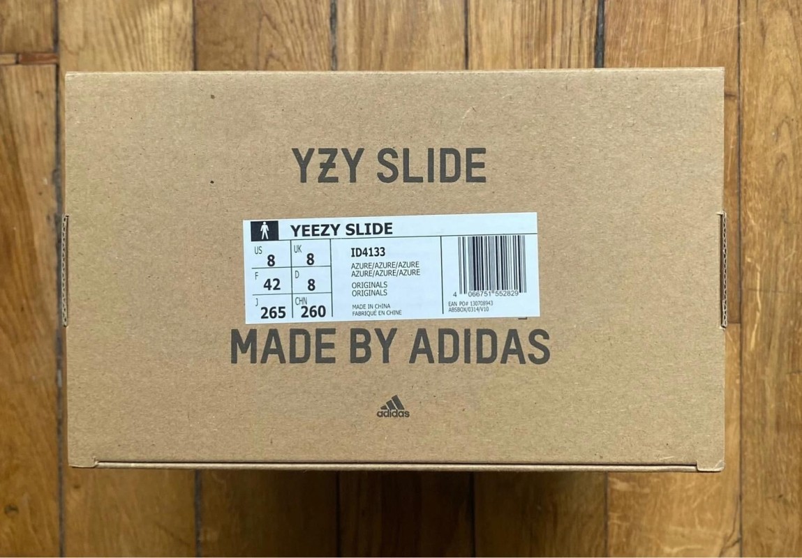 Adidas yeezy slide azure ID4133 2
