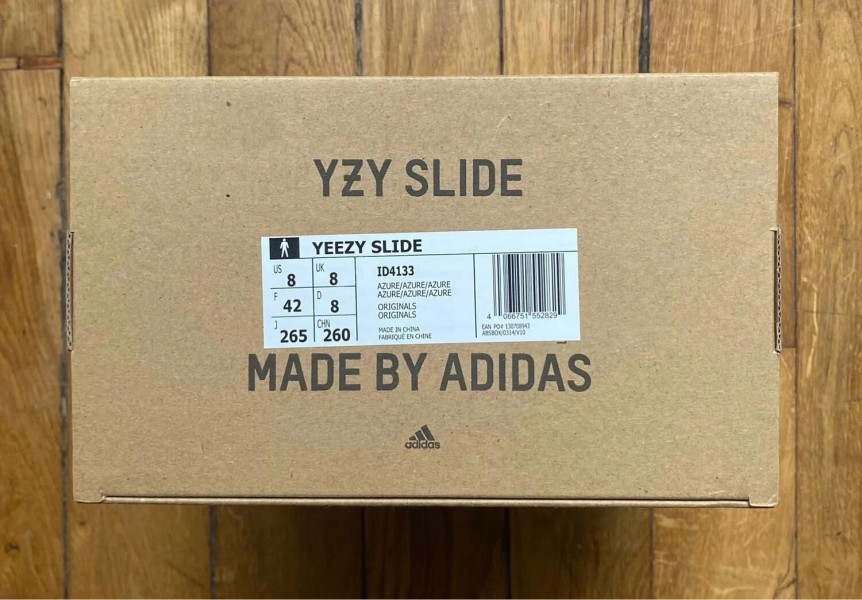 Adidas yeezy slide azure ID4133
