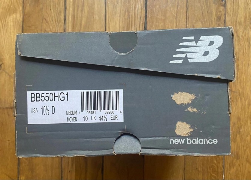 New balance 550 syracuse BB550HG1