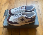 New balance 550 white Bordeaux BB550BZ1