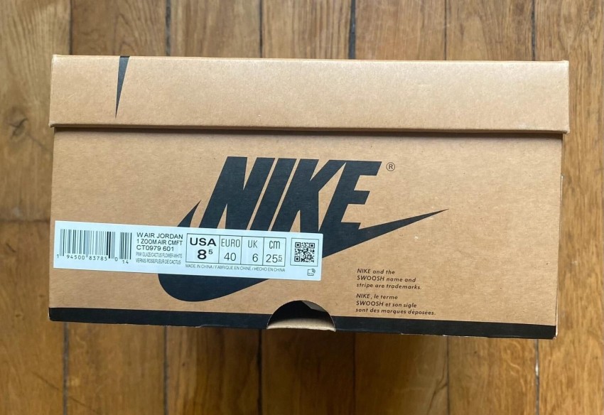 Jordan 1 high zoom air CMFT pink glaize (w) CT0979-601