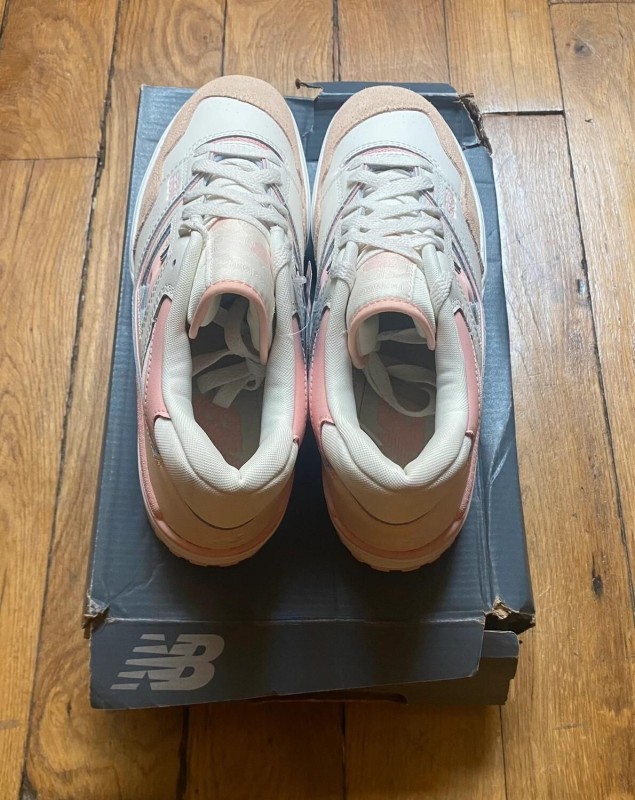 New balance 550 white pink (w) BBW550WP 2