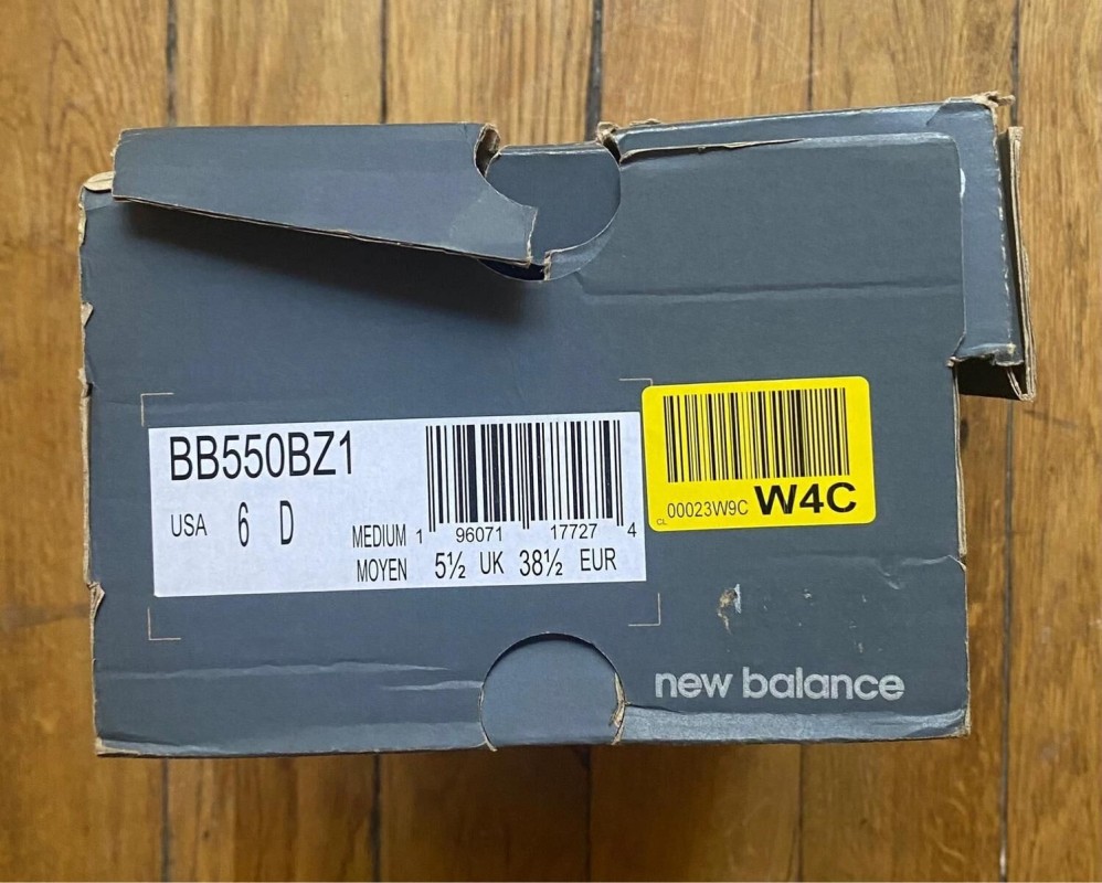 New balance 550 white Bordeaux BB550BZ1 2