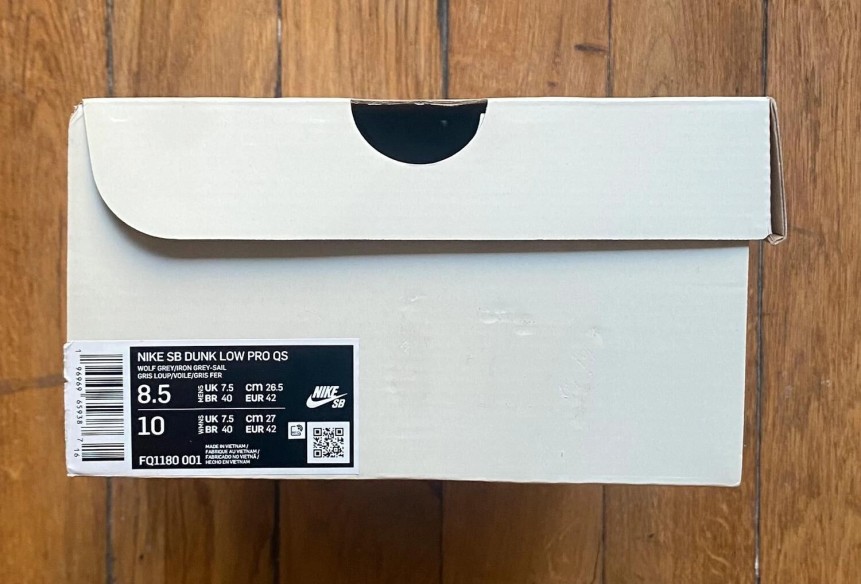 Nike SB dunk low Yuto Horigome FQ1180-001
