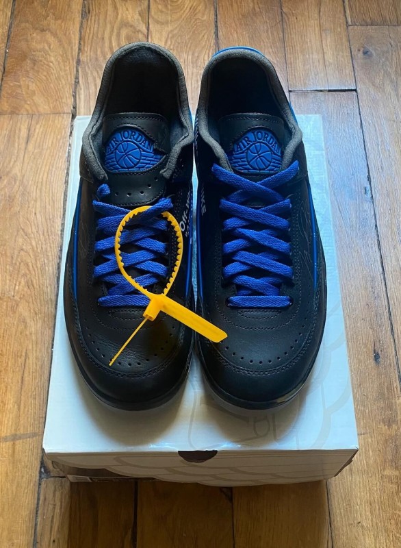 Air jordan 2 low retro SP Off white black blue DJ4375-004 2
