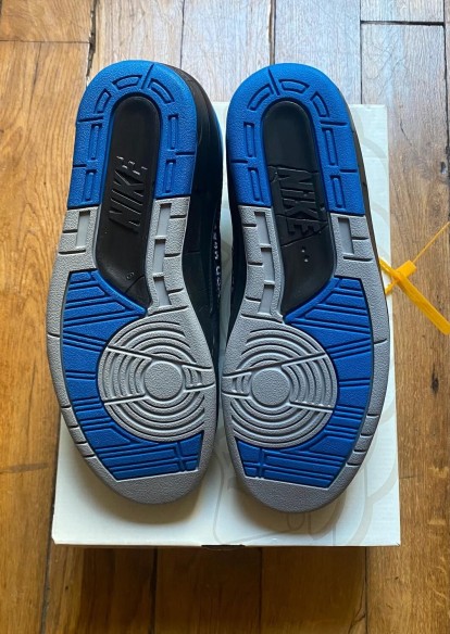 Air jordan 2 low retro SP Off white black blue DJ4375-004