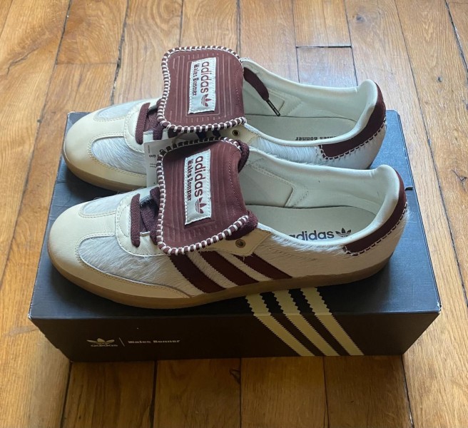 Adidas samba nylon tonal Wales Bonner white IE0586