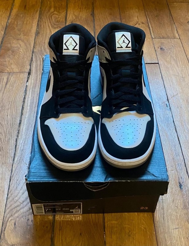 Jordan 1 mid diamond shorts 2