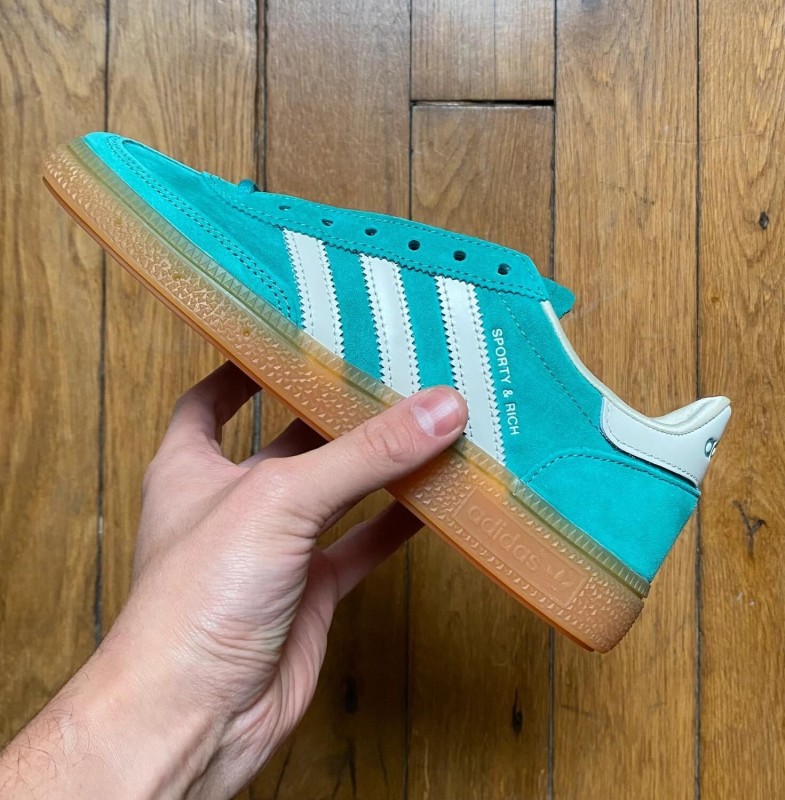Adidas handball spezial sporty and rich green