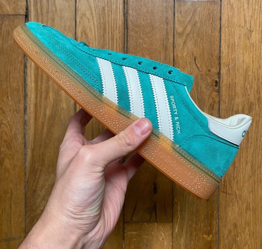 Adidas handball spezial sporty and rich green