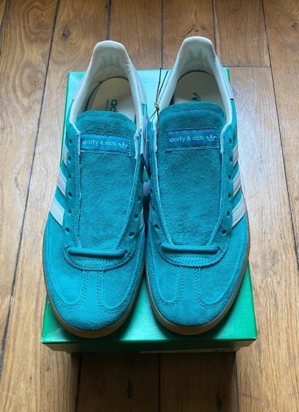Adidas handball spezial sporty and rich green