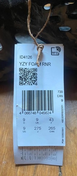 Adidas yeezy foam rnr mx cinder