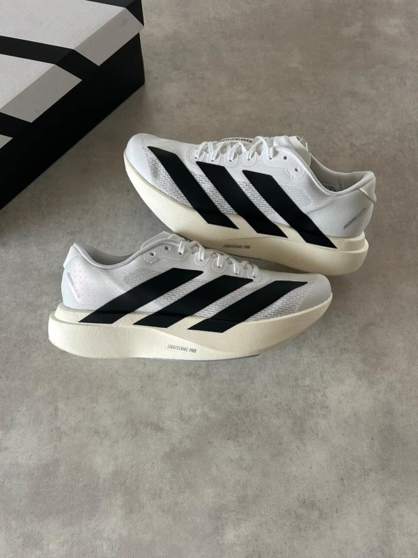 Adidas adizero white cream black