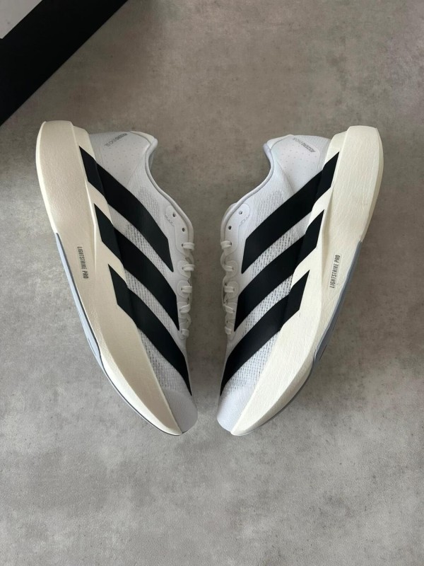 Adidas adizero white cream black 2