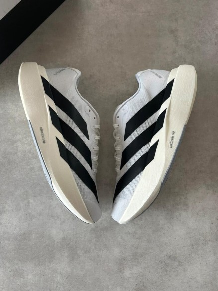 Adidas adizero white cream black
