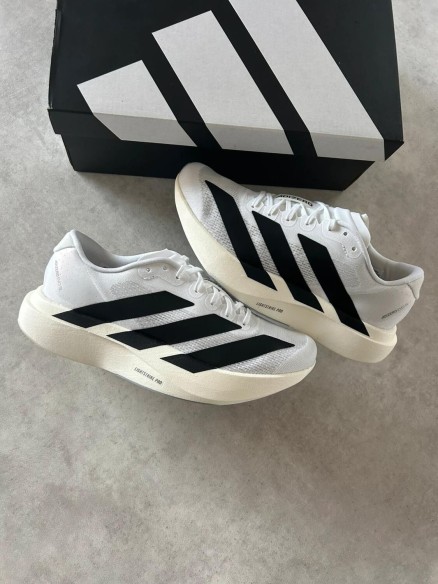 Adidas adizero white cream black
