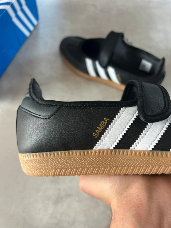 Adidas samba Jane core black carbon white stripes 2