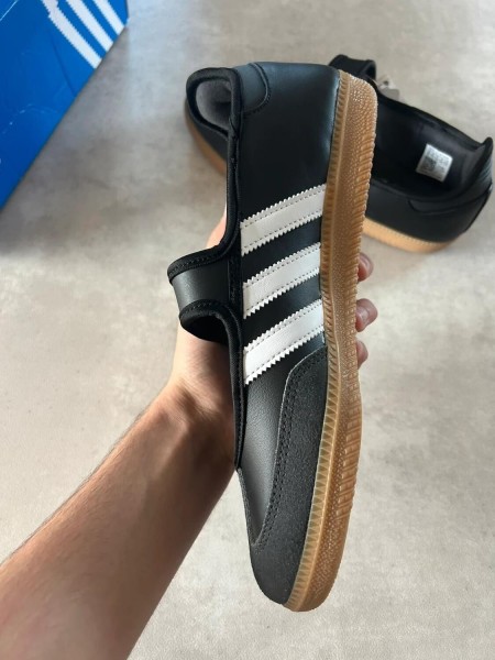 Adidas samba Jane core black carbon white stripes