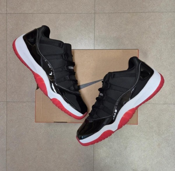 Jordan 11 Low "Bred" 2025