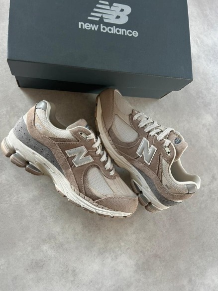 New balance 2002r driftwood brown sandstone grey
