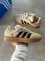 Adidas samba xlg cardboard beige black white cream