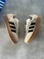 Adidas samba xlg cardboard beige black white cream