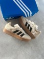 Adidas samba xlg cardboard beige black white cream