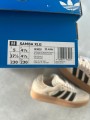 Adidas samba xlg cardboard beige black white cream