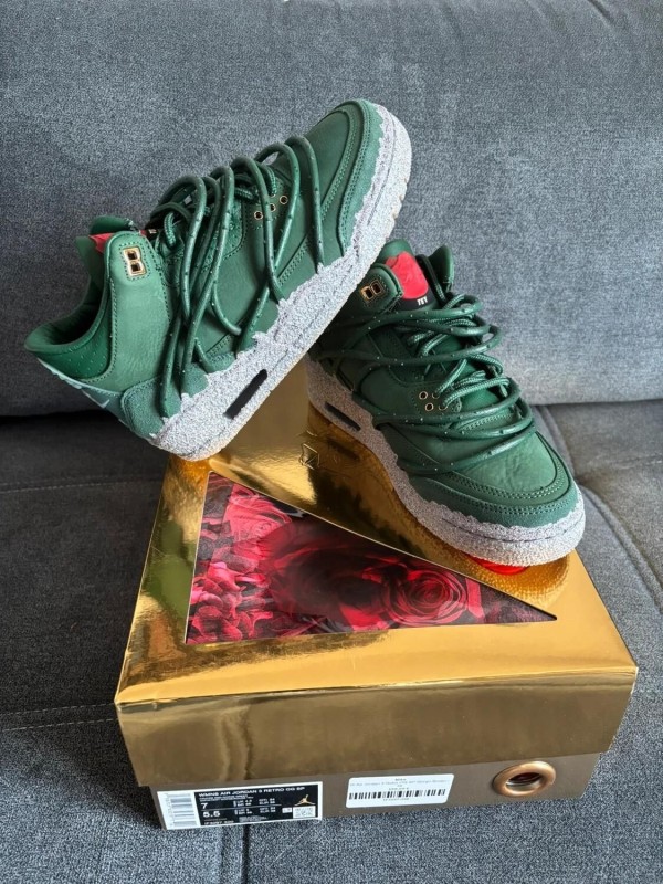 Jordan 3 retro Teyana Taylor "Concrete Rose" 38