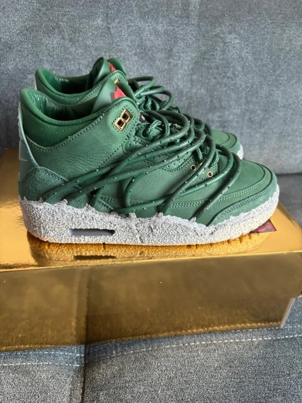 Jordan 3 retro Teyana Taylor "Concrete Rose" 38 2