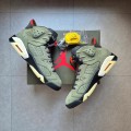 Jordan 6 x Travis Scott " Olive "
