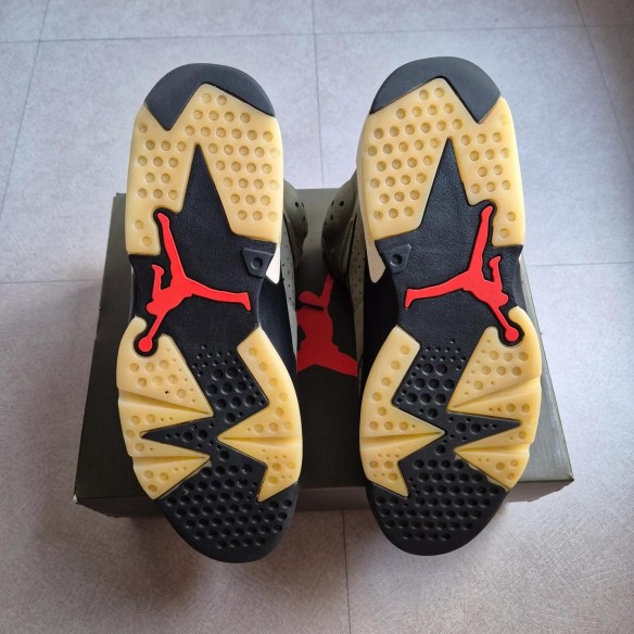 Jordan 6 x Travis Scott " Olive "