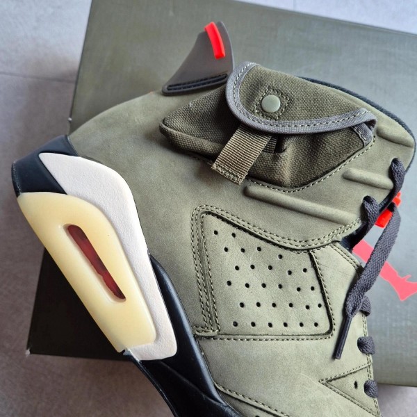 Jordan 6 x Travis Scott " Olive "