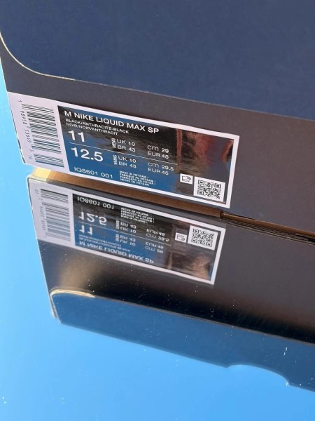 Nike air liquid max X Fragment - taille 45