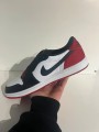 Nike air jordan 1 low black toe