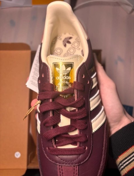 adidas samba OG marron gold metallic taille 38