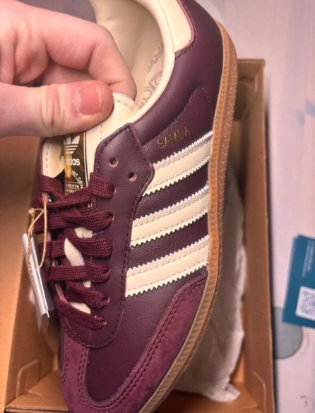 adidas samba OG marron gold metallic taille 38