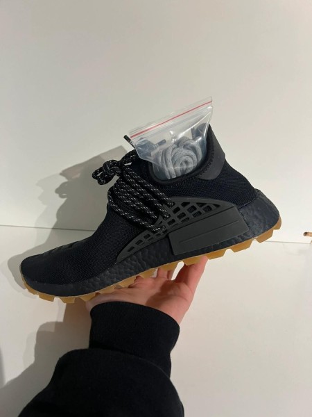 Adidas NMD Hu Trail Pharrell Now is Her Time Black